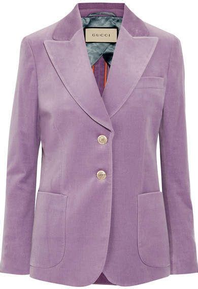 gucci adidas blazer womens|gucci lilac velvet blazer.